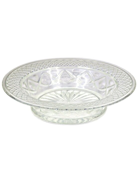 Imperial Glass Company Other - Imperial Glass Cape Cod Clear Rimmed Cereal Bowl, Vintage Pressed Glass